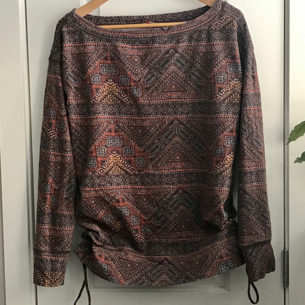 prAna Ostara organic cotton hemp oversized top